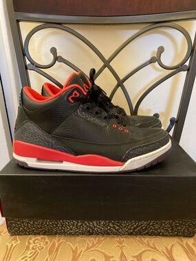 Air Jordan 3 Crimson (2013) sz 9
